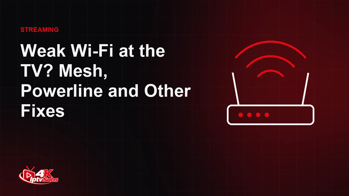 Router with signal arcs illustrating ways to improve Wi-Fi for streaming